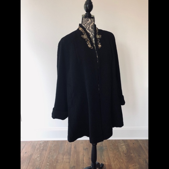 stylecraft of California Jackets & Blazers - Vintage 40s embellished box coat excellent cond